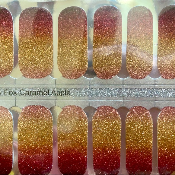 Lily & Fox (4 sets) Vegan Nail Polish Wraps - plus nail file & cuticle stick NEW - Picture 1 of 7